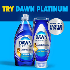 Dawn Ultra Original Dish Soap Refill Jug Large Size Original Blue Liquid Dishwashing Detergent, Powerful Dawn Dish Soap for Grease, 51.5oz (Pack of 2)